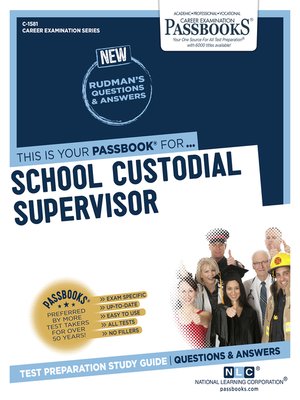 cover image of School Custodial Supervisor